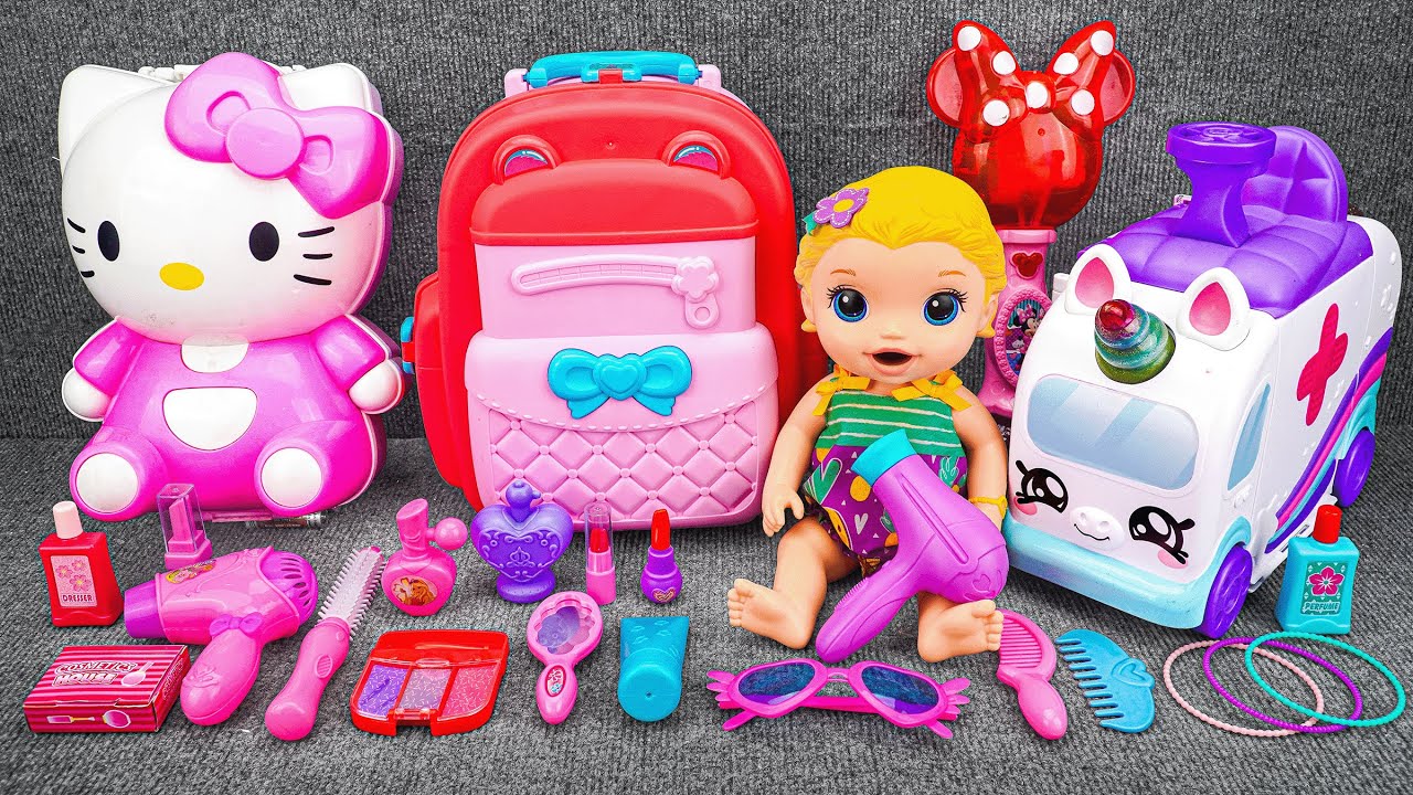 121 Minutes Cute Princess Playset, Satisfying Unboxing Disney Collection ASMR