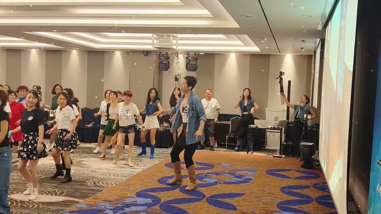 Jump line dance  (MLDK 2025 Min Line Dance Korea in Jeju)