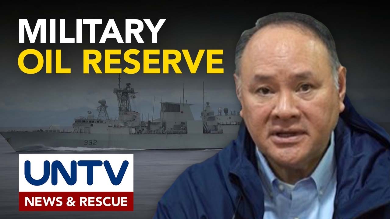 Pagtatayo ng oil reserve facility ng militar, iminungkahi ng DND