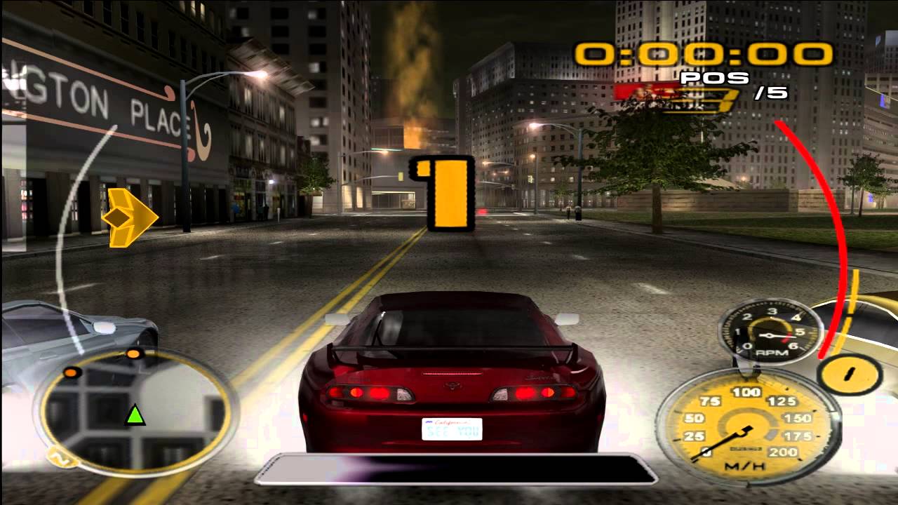 PCSX2 - Midnight Club 3 - Supra 98