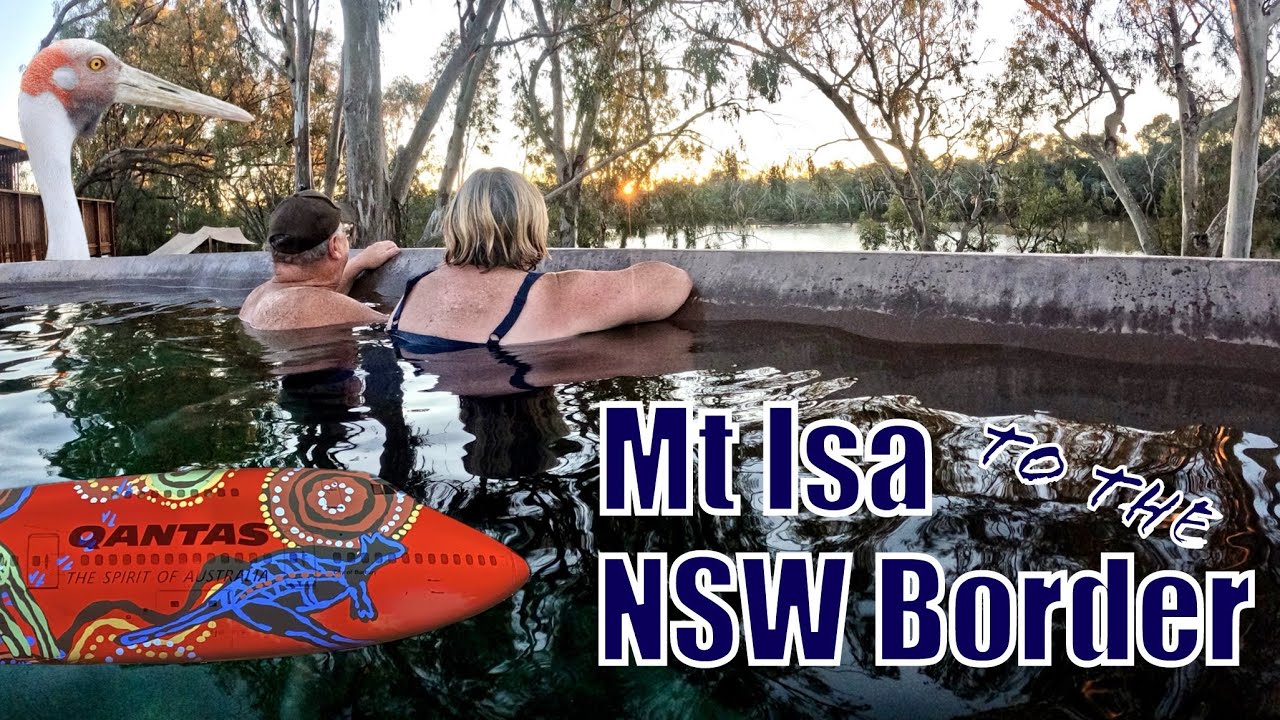 Mt Isa QLD to the NSW Border. Via Warrego & Mitchell Highways.