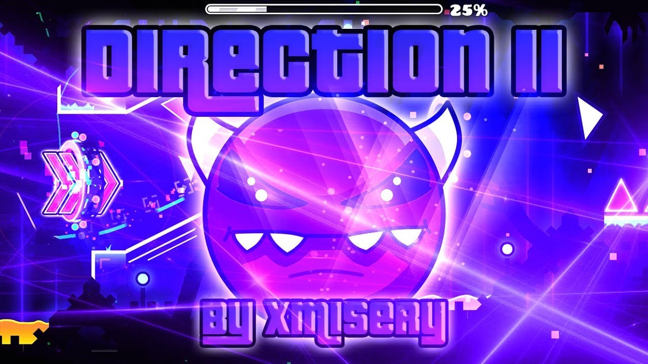 Direction II (By xMisery) Complete | Geometry Dash [Medium Demon]