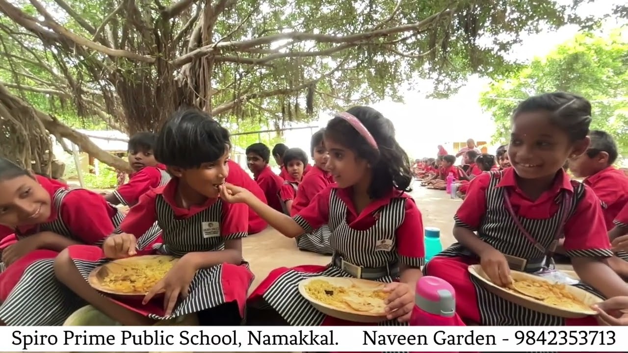 Naveen Garden I Spiro Prime Public School I Education Trip I Trichy I Students I Farming I Pets 