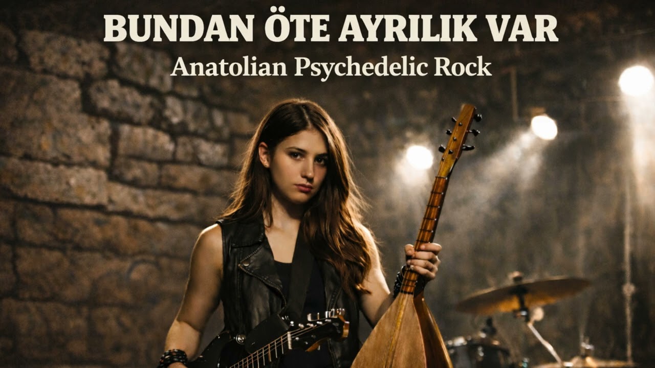 BUNDAN ÖTE AYRILIK VAR | Anatolian Psychedelic Rock #psikedelicrock #anadolurock #rockcover