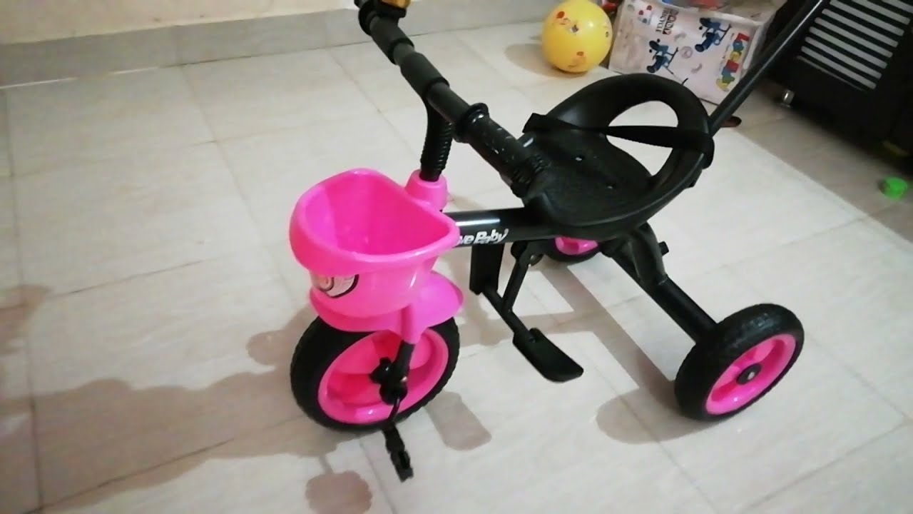 Собираем детский трехколесный велосипед Love Baby!