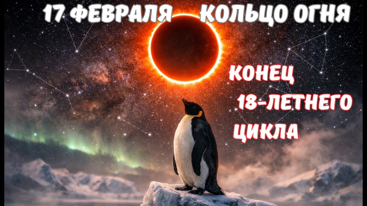 Затмение 17 февраля? Кольцо огня— портал в новую реальность