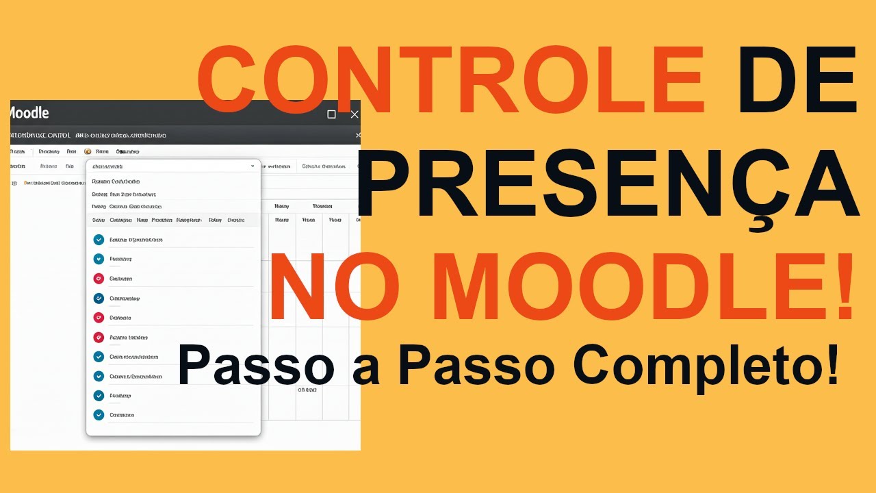 Como Instalar e Usar o Controle de Presença no Moodle 4.3 | Tutorial Passo a Passo