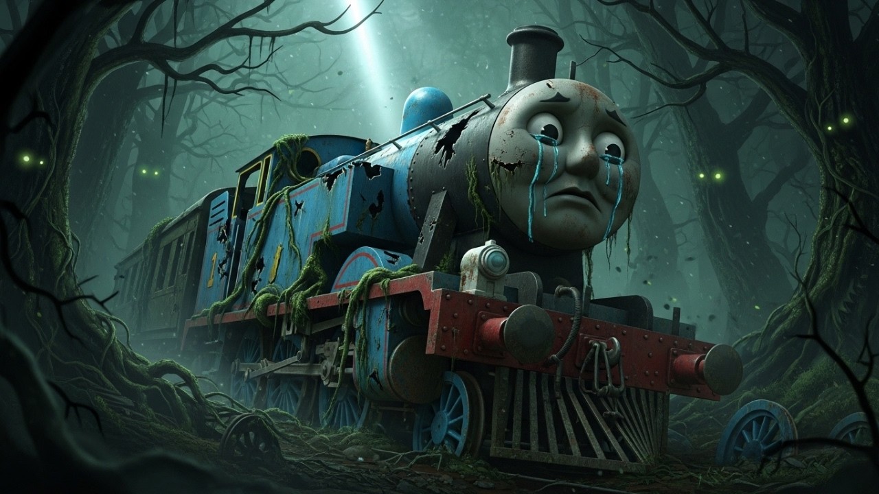 ASMR Train Restoration 😭 – Abandoned Rusty Train Found Alone in Haunted Forest | Full Rebuild