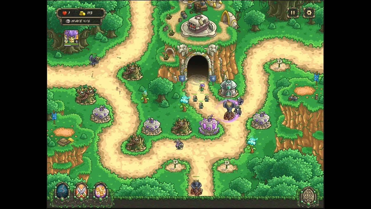 Kingdom Rush Origins - Veteran Heroic Challenge - Gryphon Point