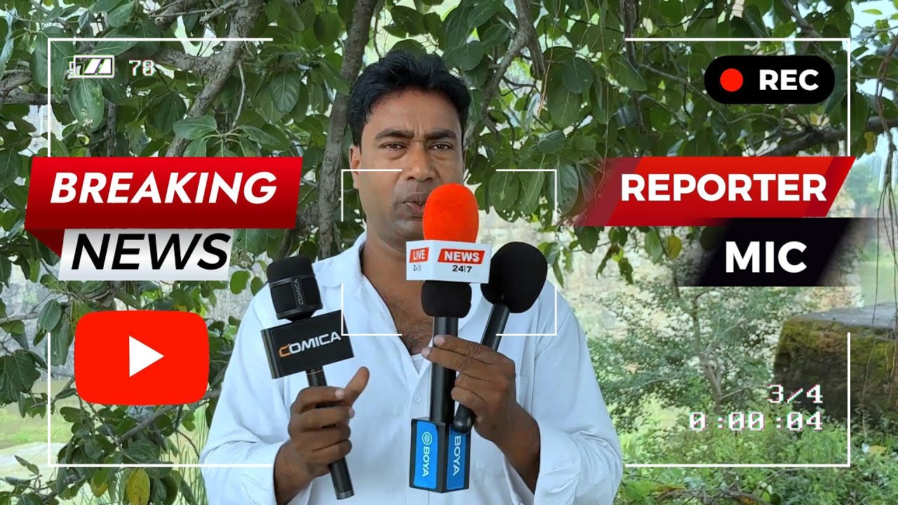 Cheap & Best Reporter Wireless Mic for News Reporting, Interview & Public Reaction in 2025