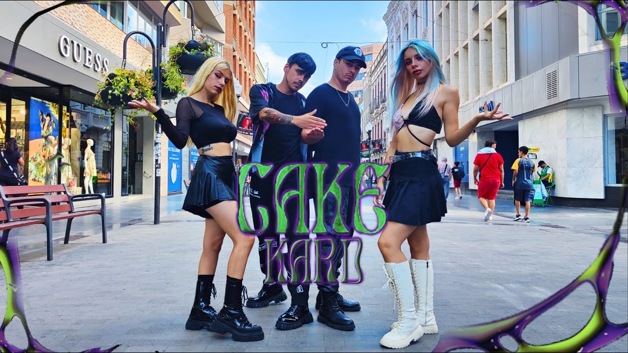 [KPOP DANCE IN PUBLIC | ONE TAKE] KARD - CAKE || Dance cover By Invidia