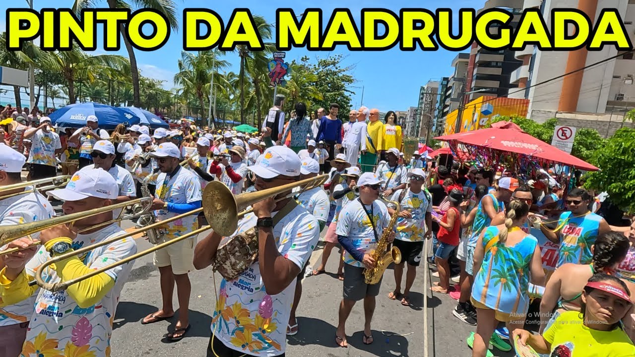 PINTO DA MADRUGADA LOTA A ORLA DE MACEIÓ COM MAIS DE 500 MIL FOLIÕES | MACEIÓ 2026