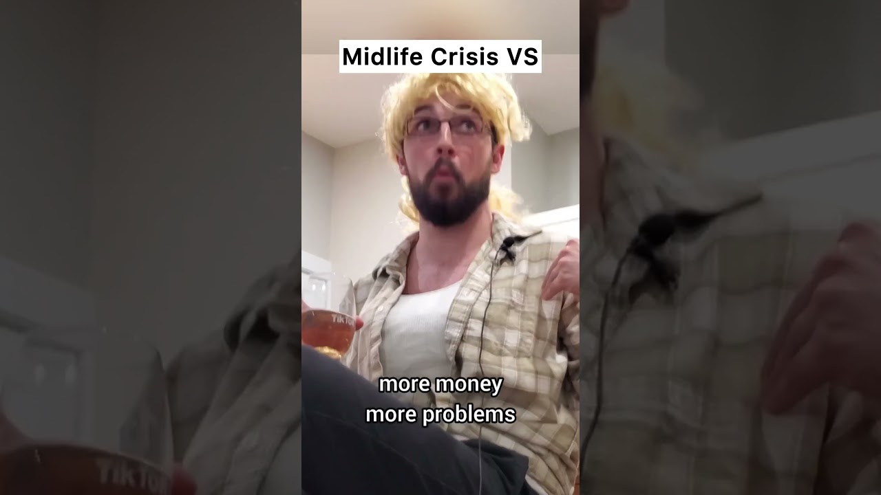 Midlife Crisis VS Quarter Life Crisis #midlifecrisis