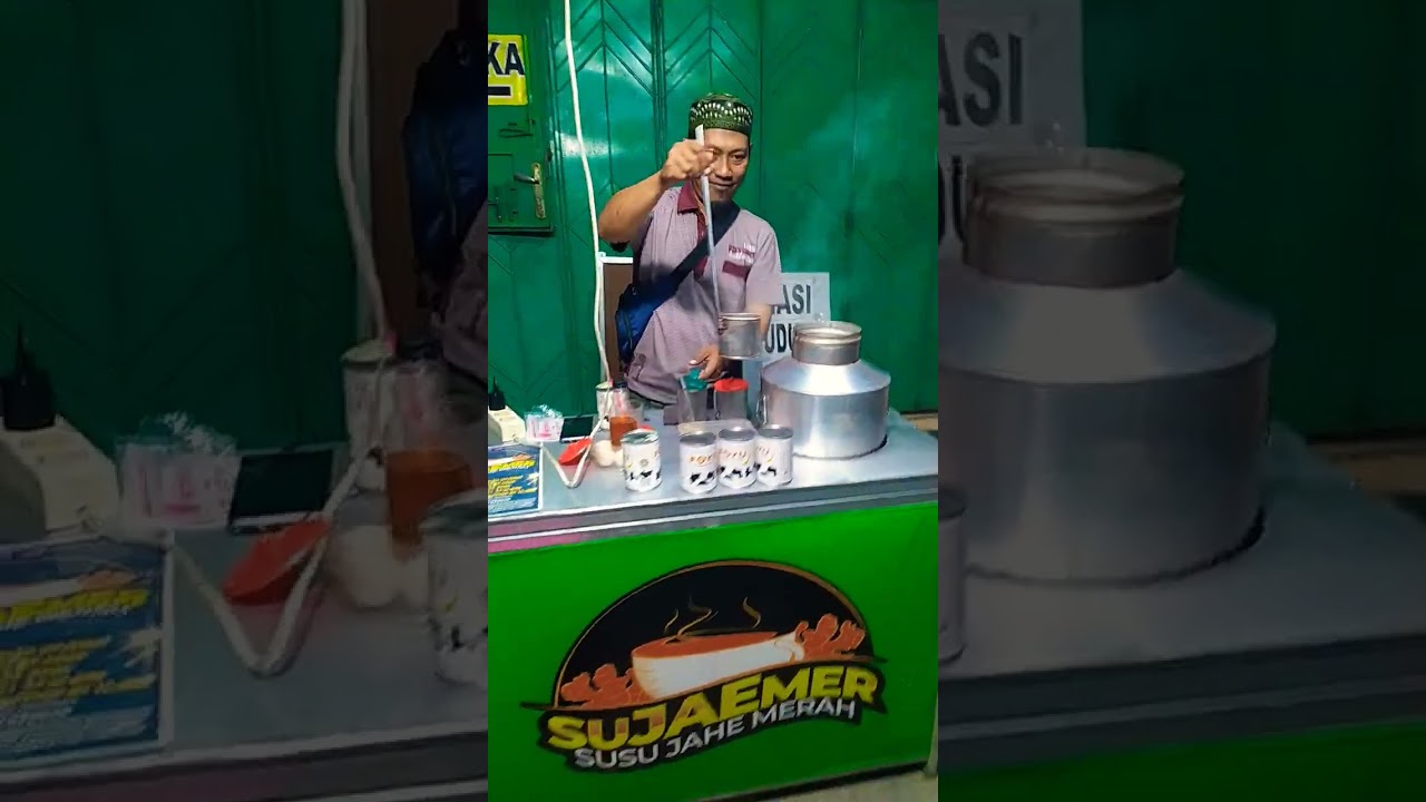 Peluang Usaha Sukses Dagang Susu Jahe Merah #kuliner #usaha #usahaberkah #streetfood #umkm