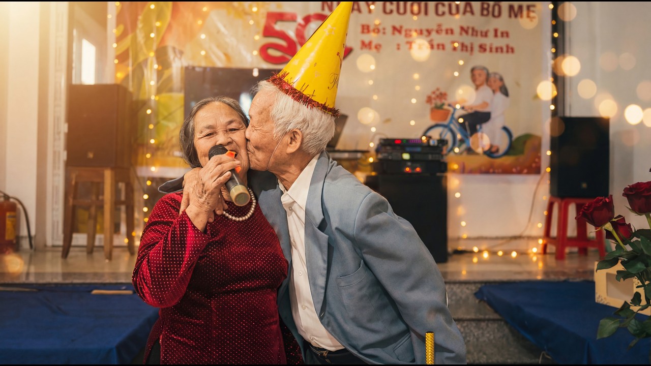 50 Năm Một Tình Yêu ❤️ Lễ Kỷ Niệm Ngày Cưới Vàng Của Ông Bà