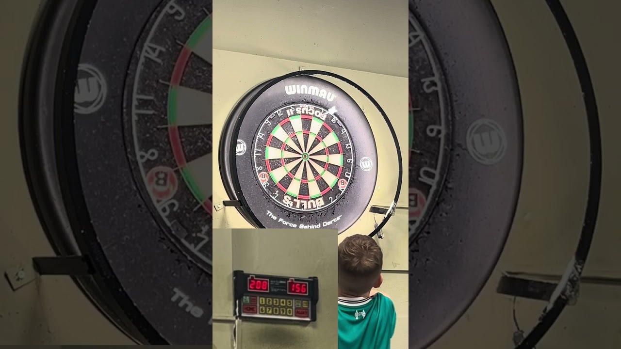 “Flying Welshman” VS “The Rocket” New Years match! 🎯🔥