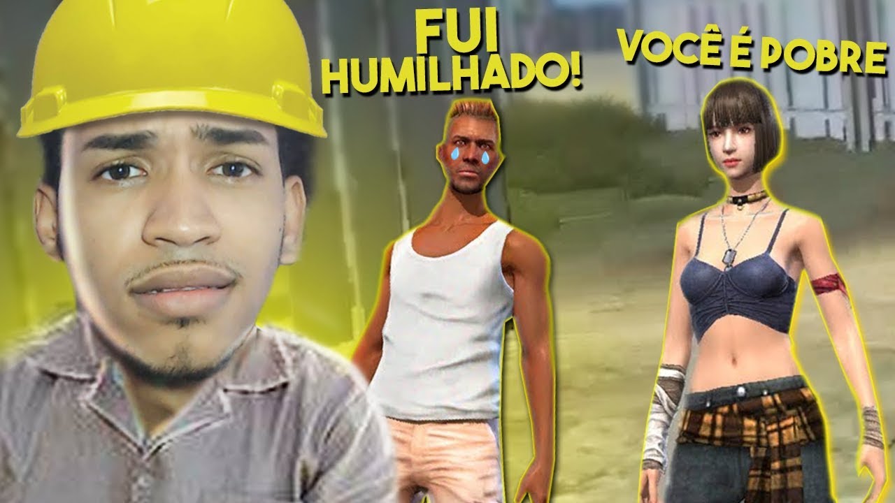 FUI HUMILHADO POR UMA RIQUINHA POR TRABALHAR DE PEDREIRO