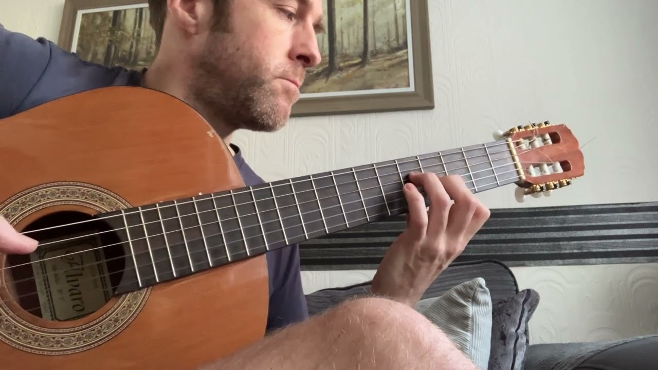 It must be love - Madness - Piano part on guitar