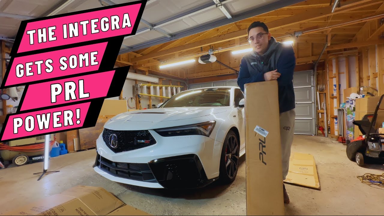 Мой Acura Integra Type-S 2024 года получил первое ЗНАЧИТЕЛЬНОЕ ОБНОВЛЕНИЕ! Интеркулер PRL с фронт...