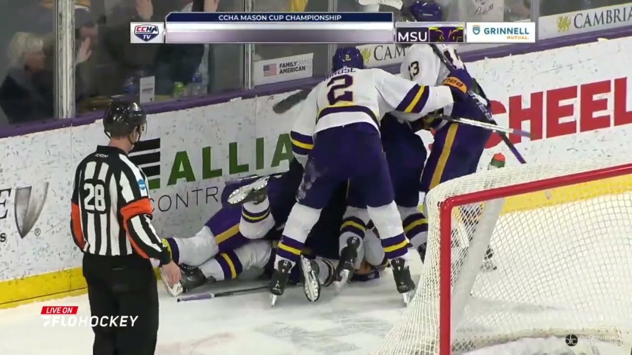 Mason Cup Final: Minnesota State's Furious Late Comeback, OT-Winning Goal To Claim 2023 CCHA Title