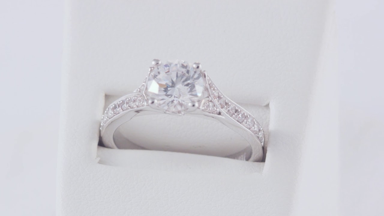 Valina Diamond Engagement Ring -  R9611W