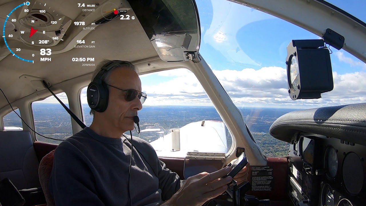 CRAZY WINDS & landing on a 40 feet wide runway during Republic (KFRG) to Lincoln Park (N07) flight.