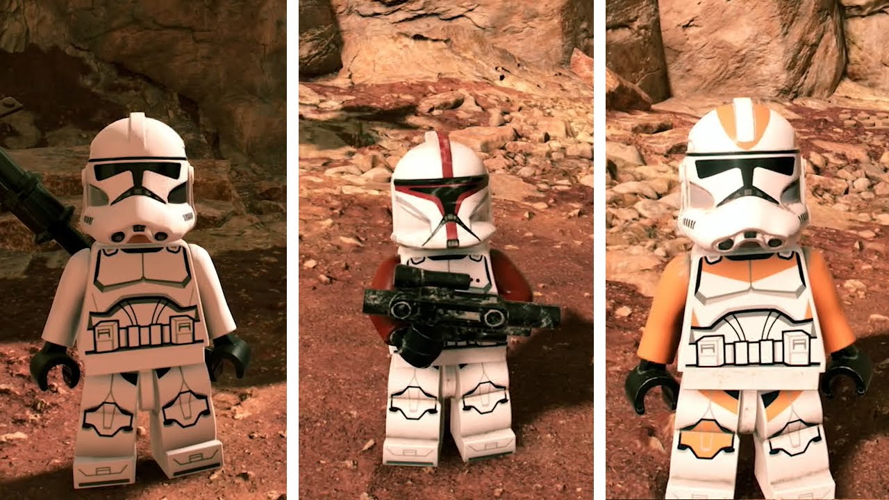 Lego Star Wars The Skywalker Saga All Clone Troopers Characters