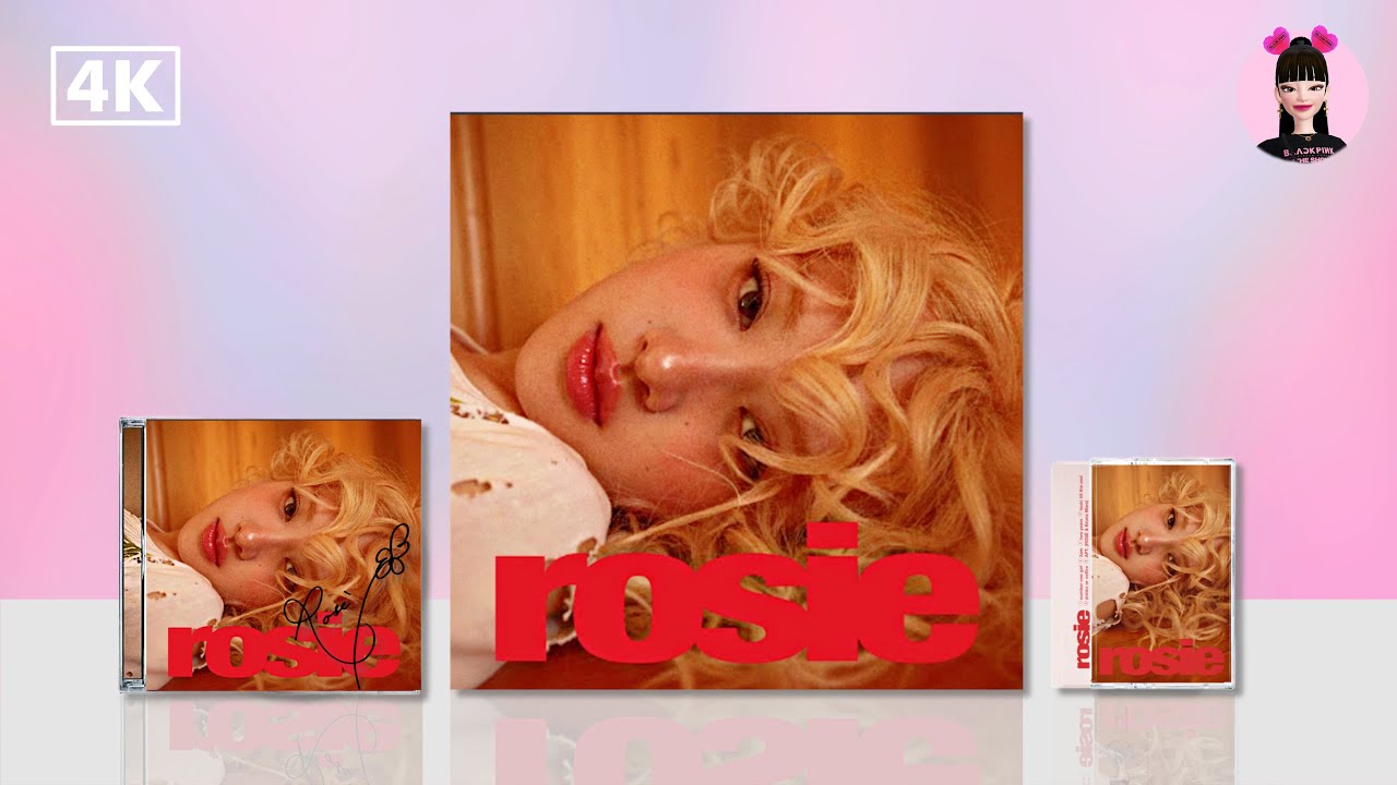 Unboxing Rosé - Rosie 1st Studio Album, CD Jewel Case, Cassette Ver.