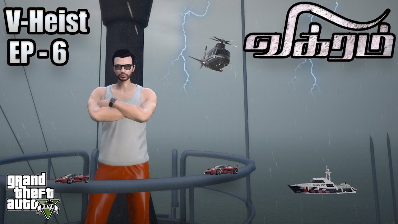 V-Heist EP-6 Encounter Gta 5 RP Tamil Vikram
