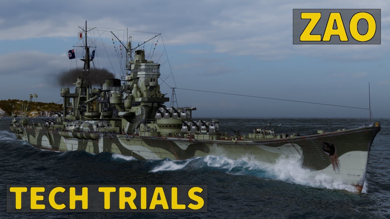 Zao - Buffed T10 Japanese Cruiser | World of Warships