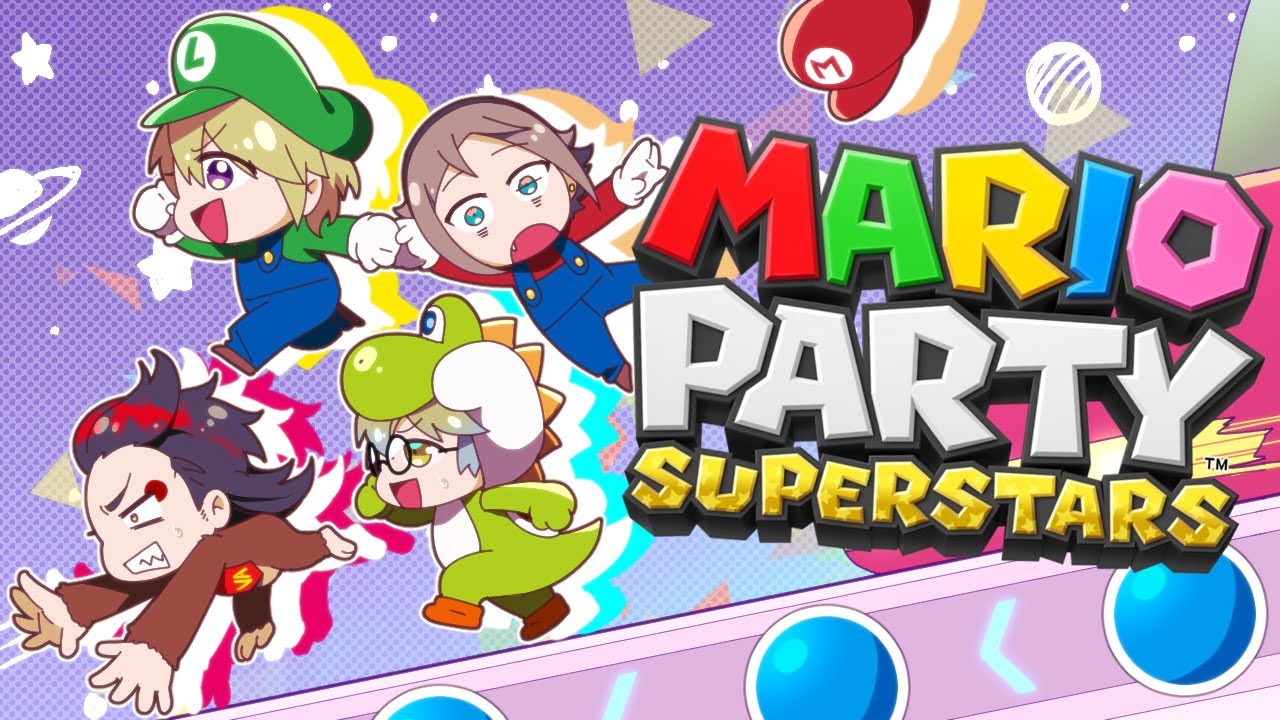 MARIO PARTY SUPERSTARS ft. Mysta, Vox, Luca, Ike