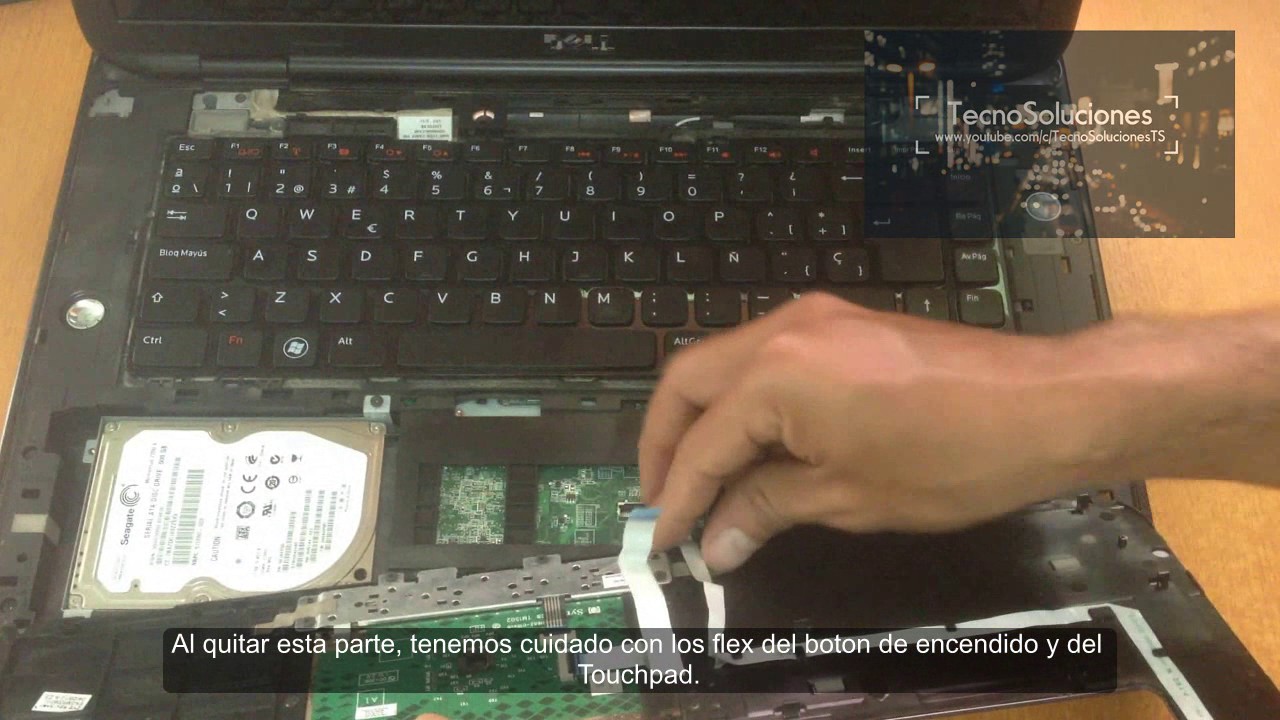 Como desarmar Laptop Dell Xps P11f  -   Dell Xps P11f Disassembly