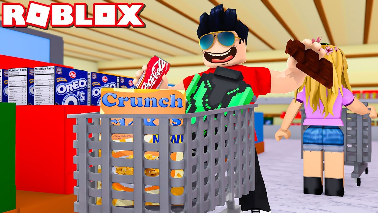MŮJ SUPERMARKET JE MEGA OBŘÍ!😱 Roblox My Supermarket