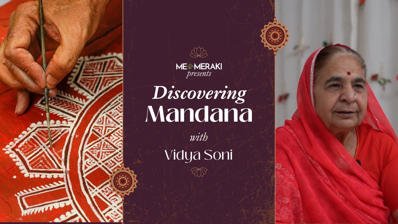 Documenting Rajasthan’s oldest floor art | Learn about the magic of Mandana with Vidya Devi Soni