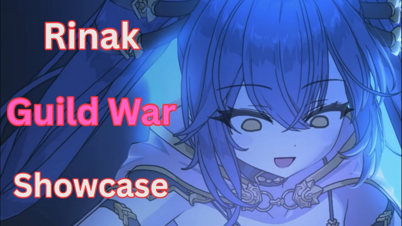 Epic Seven - Some Guild War Attacks With My Favorite Hero Rinak