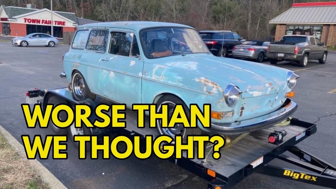 1971 VW Squareback - MORE RUST THAN WE THOUGHT