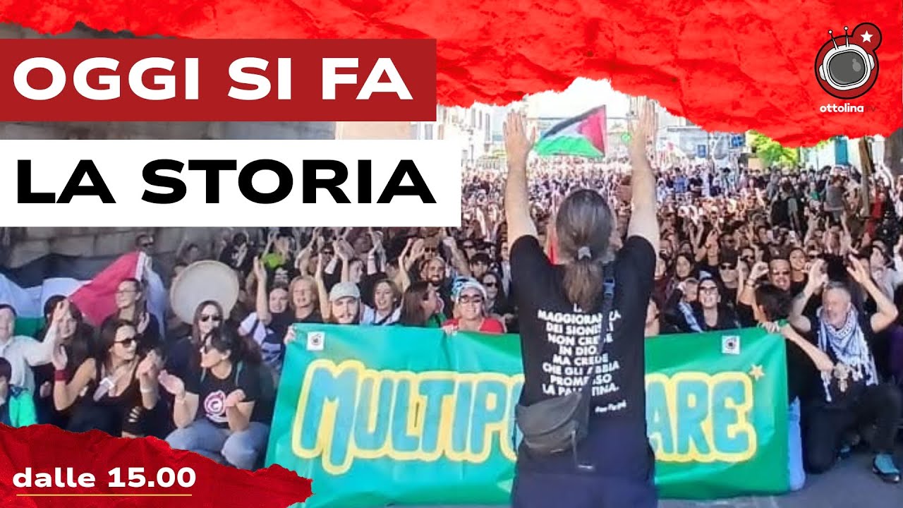 OGGI SI FA LA STORIA!!! Seguiamo in Diretta LA PI&Ugrave; GRANDE MANIFESTAZIONE DI SEMPRE