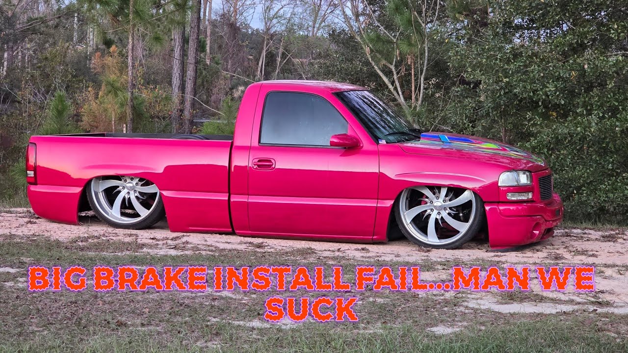 99-06 Silverado/Sierra Budget Big Brake install...and we Fail at it🤦‍♂️🤦‍♂️🤦‍♂️