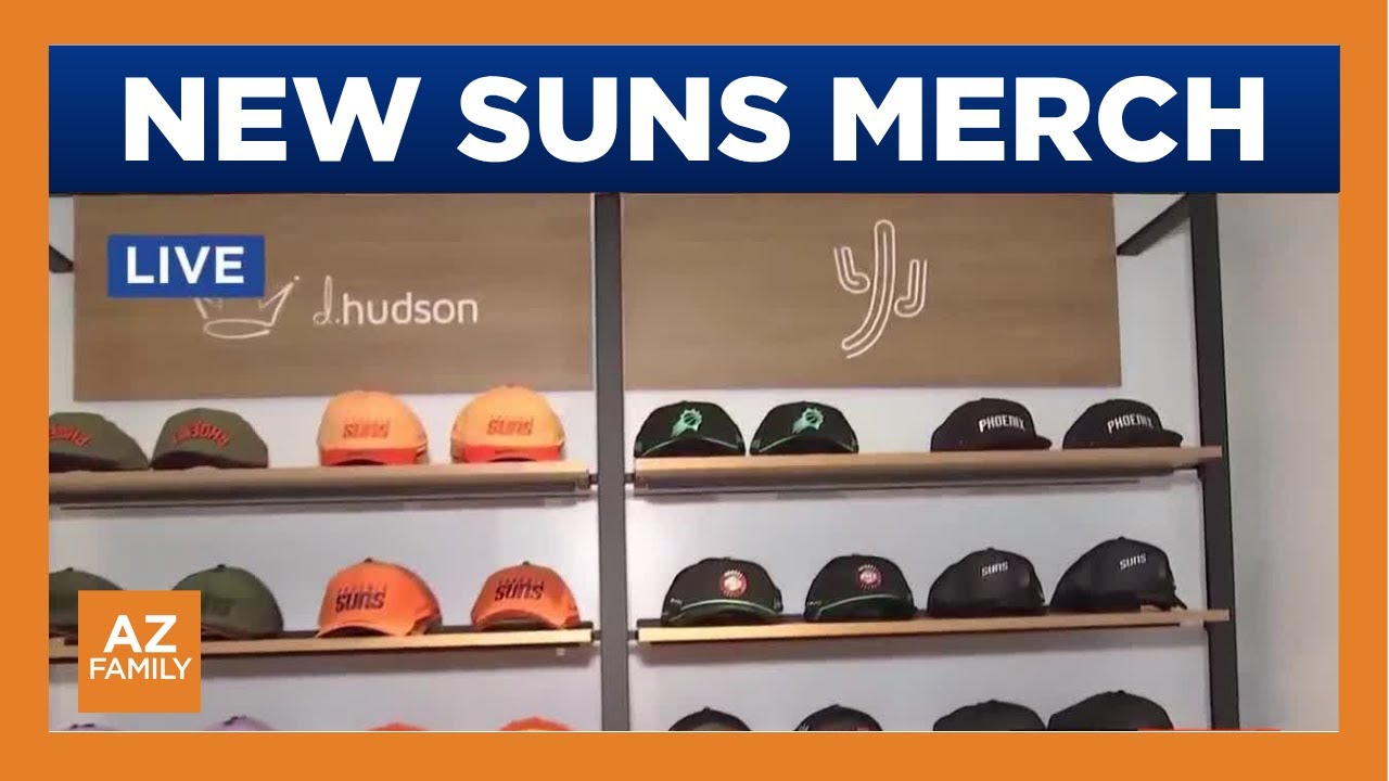 Phoenix Suns debut new merchandise for 2025-26 season