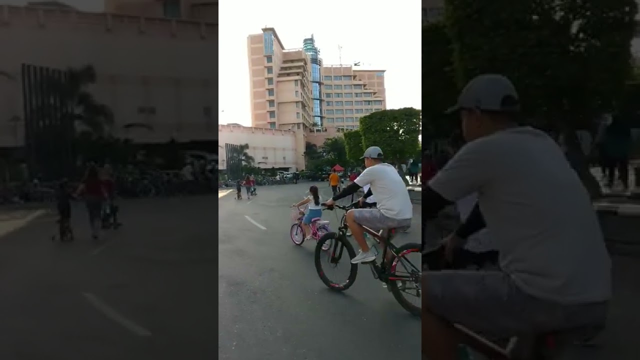 Serunya CFD Semarang ❤️ #dotsemarang #semarang #carfreeday #carfreedaysemarang