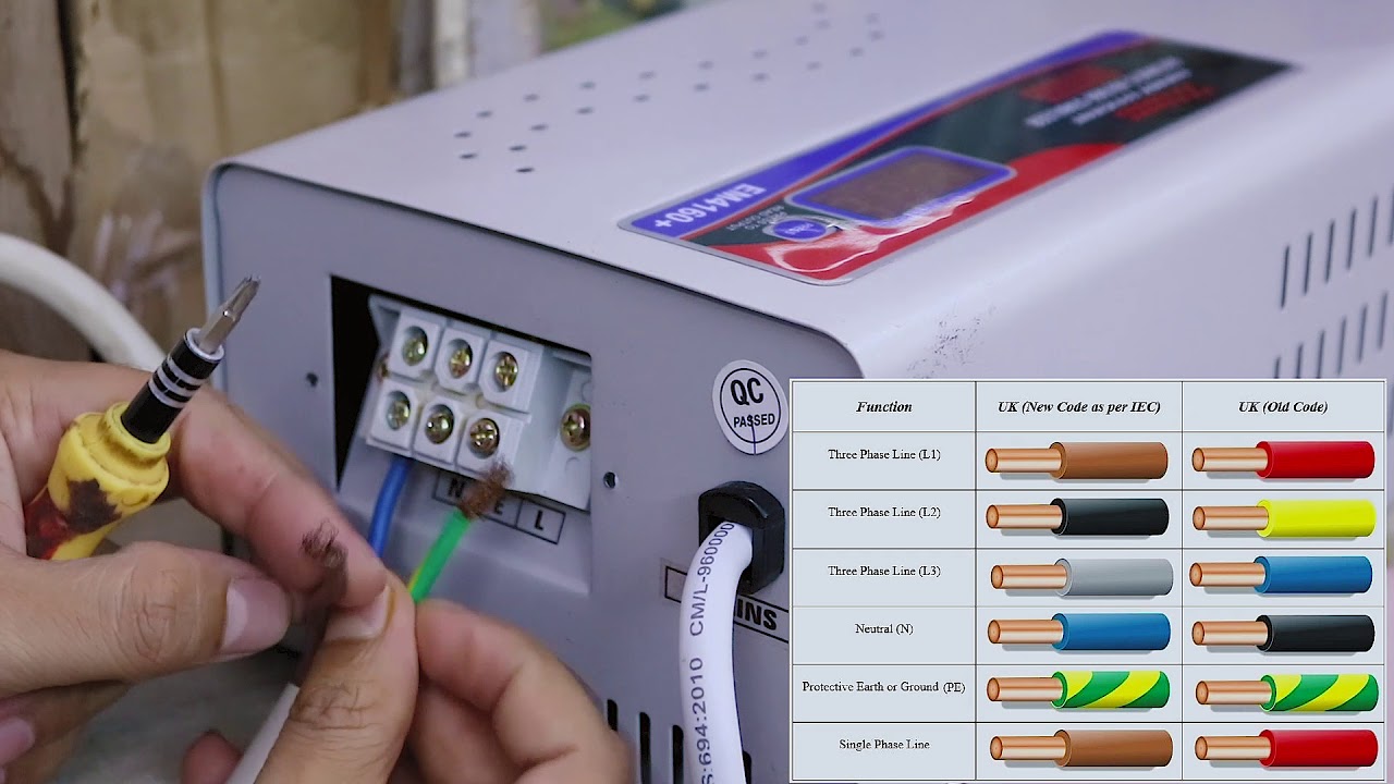 Microtek Display Voltage Stabilizer wired connection with 1.5 ton AC | EM4160+ 160V-285V | G4N Hindi