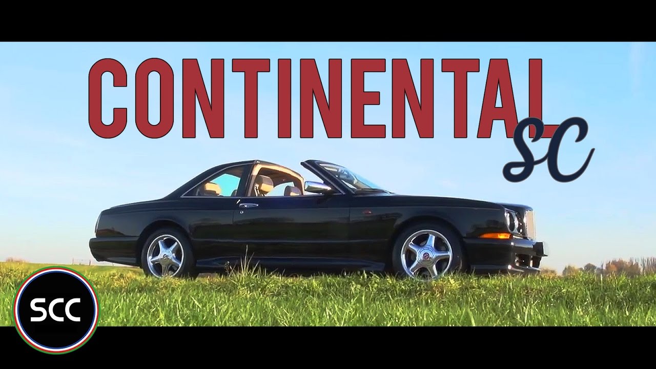 BENTLEY CONTINENTAL SC | 1999 | Test drive in top gear | Subtle V8 engine sound | SCC TV