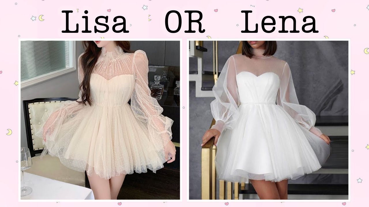 Лиза или Лена 💞 Одежда, стильные наряды и платья для выпускного бала 👗
