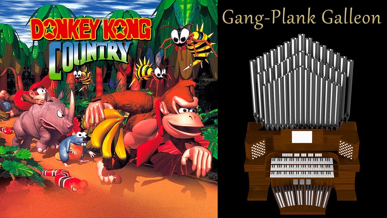Gang-Plank Galleon (Donkey Kong Country) Organ Cover
