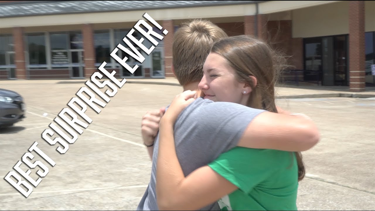 HE SURPRISED MY SISTER!