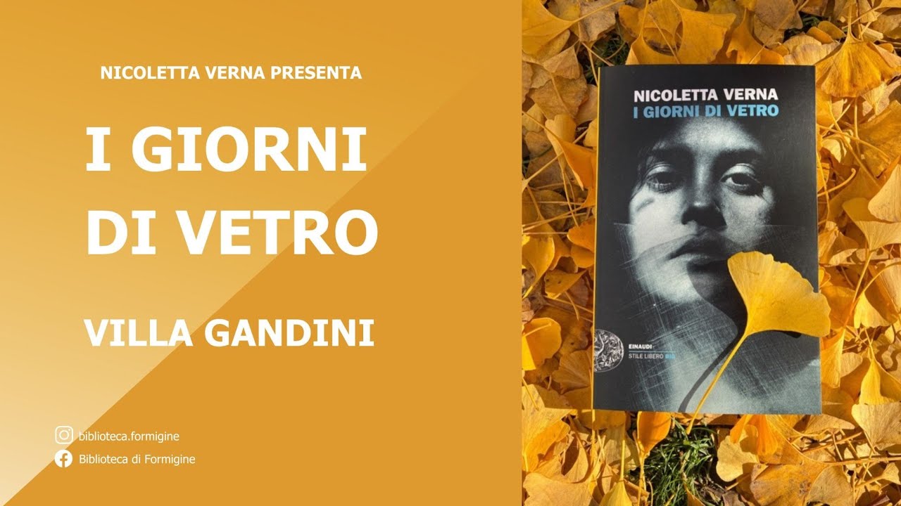 I giorni di vetro, presentazione di Nicoletta Verna (29/11/2025)
