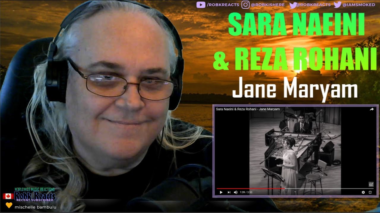 Sara Naeini & Reza Rohani Reaction - Jane Maryam - Requested