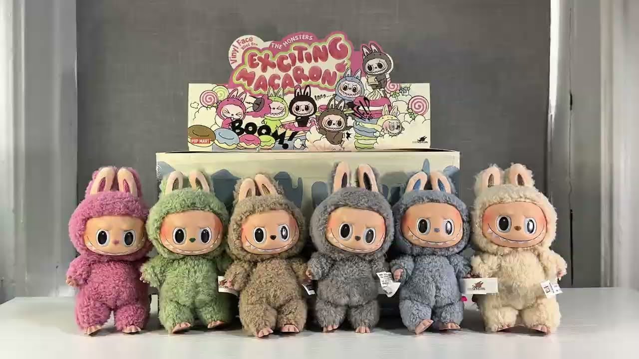 Finally Got My Hands on the Labubu Macaron Set! 😍✨