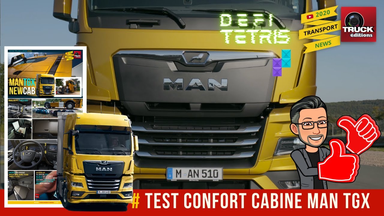 ESSAI : À BORD du nouveau MAN TGX :)
