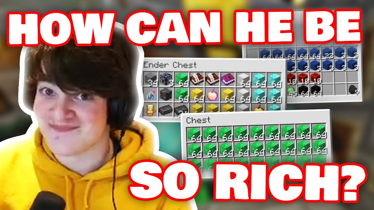 Tubbo COMES To Ranboo's SECRET VAULT And REACTS To HIS WEALTH! DREAM SMP